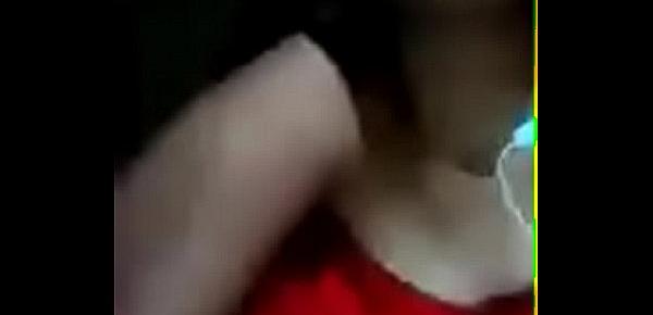  Hot assam girl Rakhi showing boobs and pussy ring on video calling.